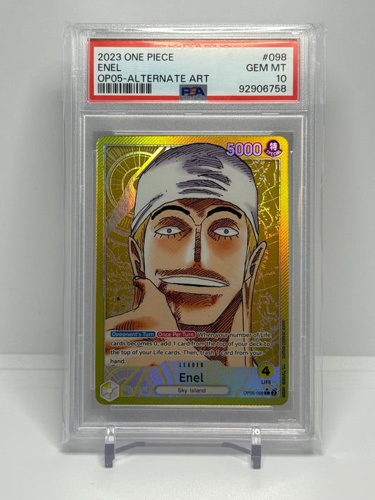 OPTCG Enel Leader PSA 10