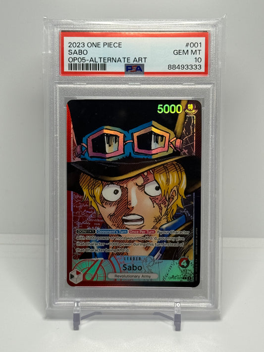 OPTCG Sabo Leader PSA 10
