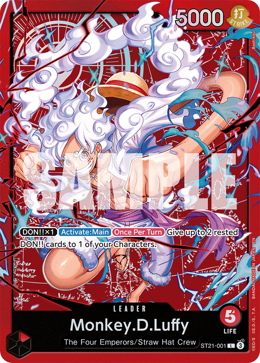 Monkey D Luffy (Leader) (ST21-001) (Learn To Play) (L)