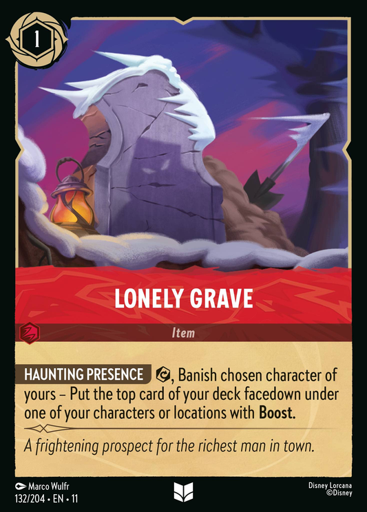 Lonely Grave (Item)(132/204 EN 11) (U)