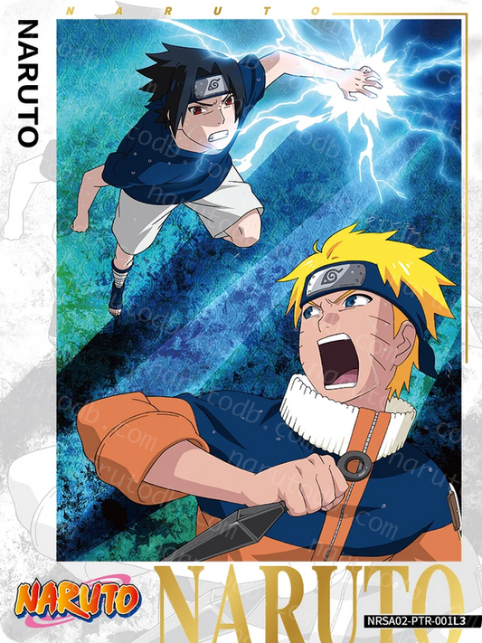 Sasuke Uchiha & Naruto Uzumaki (NRSA02-PTR-001L3) (PTR)
