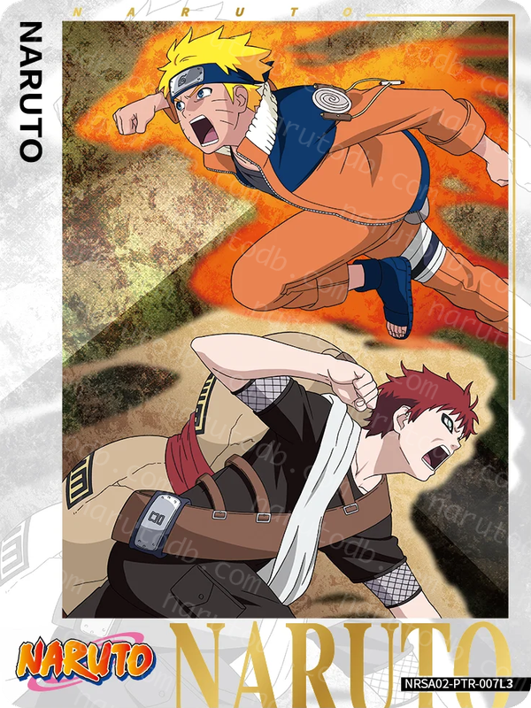 Gaara & Naruto Uzumaki (NRSA02-PTR-007L3) (PTR)