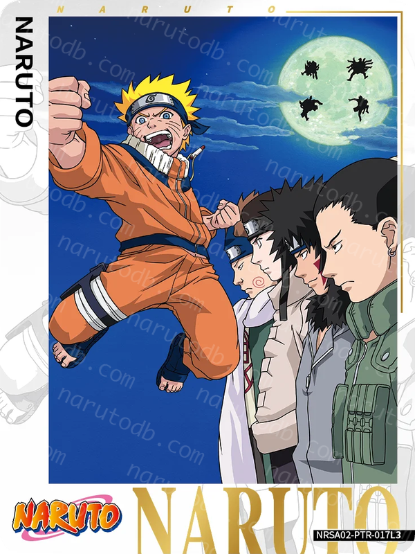 Naruto with Shadow Clones (Night) (NRSA02-PTR-017L3) (PTR)
