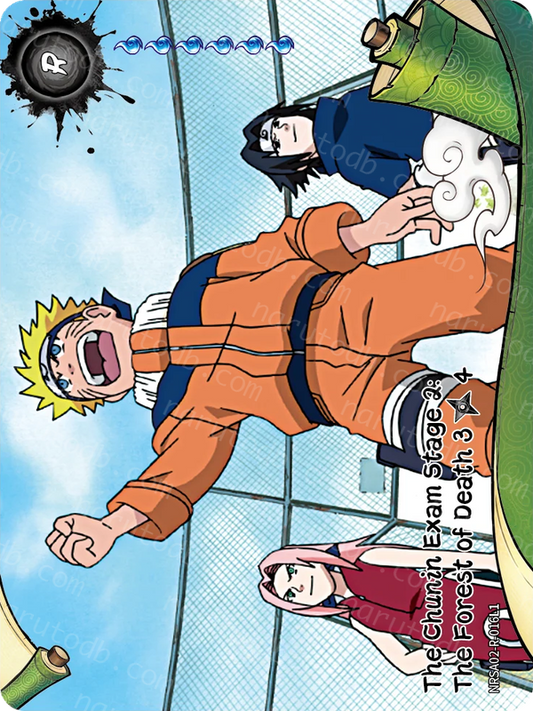 The Chunin Exam Stage 2: The Forest of Death! (3/4) (NRSA02-R-016L1) (R)
