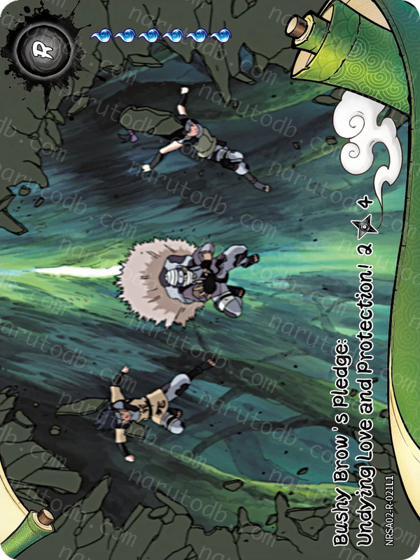 Bushy Brow's Pledge: Undying Love and Protection! (2/4) (NRSA02-R-021L1) (R)