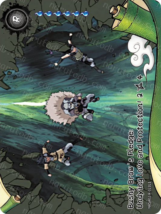 Bushy Brow's Pledge: Undying Love and Protection! (2/4) (NRSA02-R-021L1) (R)