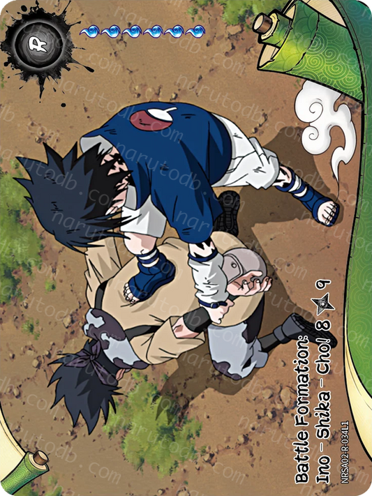Battle Formation: Ino-Shika-Cho! (8/9) (NRSA02-R-034L1) (R)