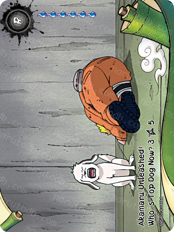 Akamaru Unleashed! Who's Top Dog Now? (3/5) (NRSA02-R-048L1) (R)