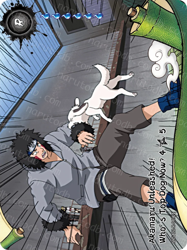 Akamaru Unleashed! Who's Top Dog Now? (4/5) (NRSA02-R-049L1) (R)
