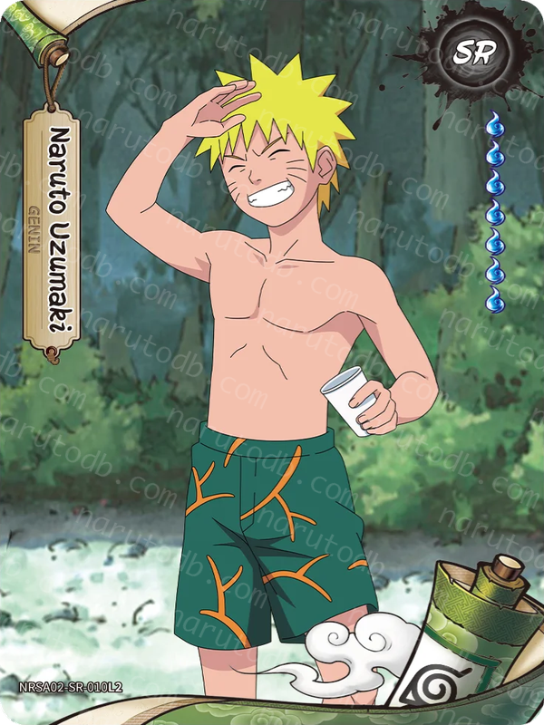 Naruto Uzumaki (NRSA02-SR-010L2) (SR)