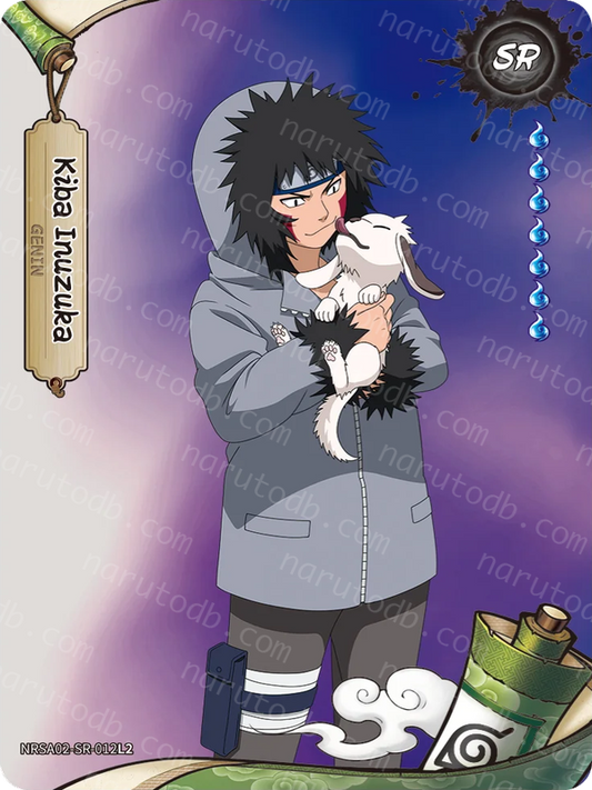 Kiba Inuzuka (NRSA02-SR-012L2) (SR)