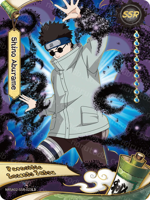 Shino Aburame (NRSA02-SSR-023L3) (SSR)