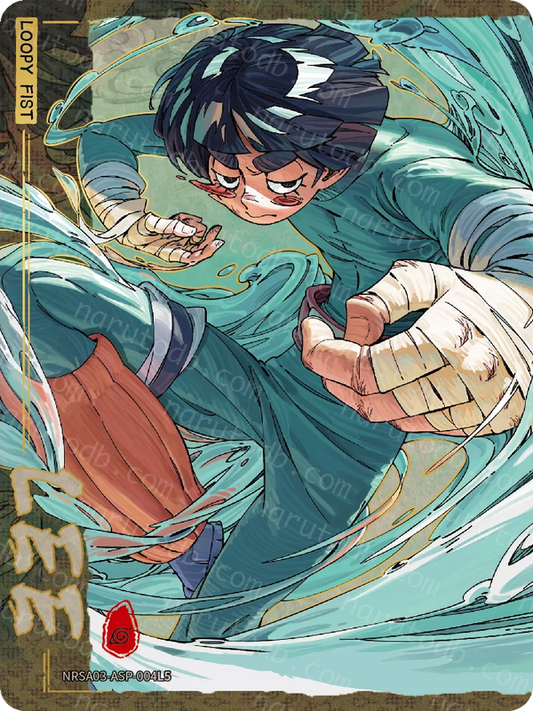 Rock Lee (Loopy Fist) (NRSA03-ASP-004L5) (ASP)