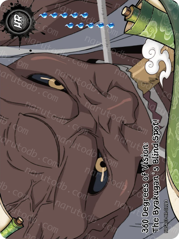 360 Degrees of Vision: The Byakugan's Blind Spot! (NRSA03-HR-011L3) (HR)