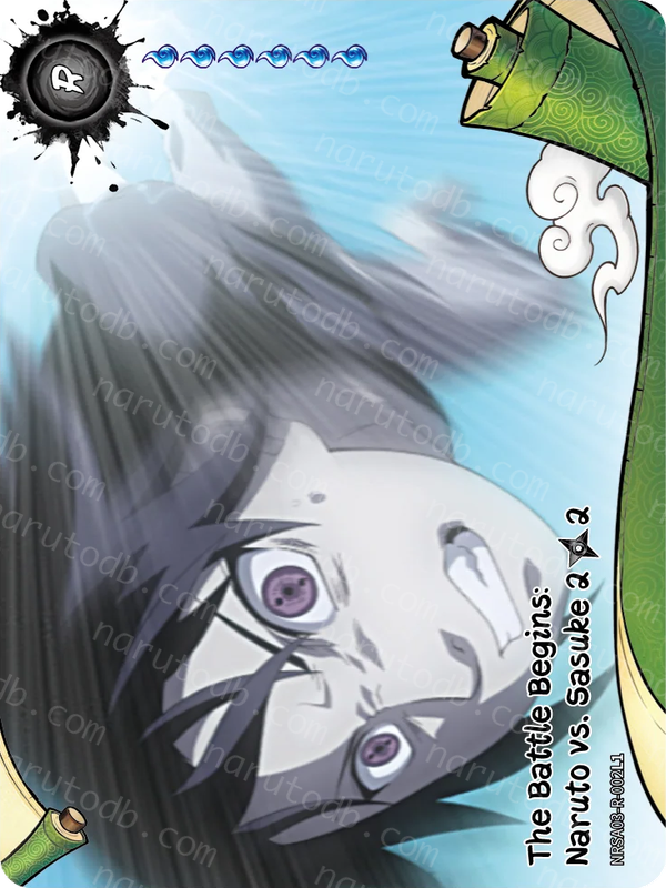 The Battle Begins: Naruto vs. Sasuke (2/2) (NRSA03-R-002L1) (R)