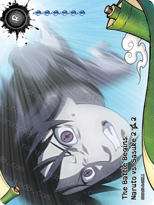 The Battle Begins: Naruto vs. Sasuke (2/2) (NRSA03-R-002L1) (R)