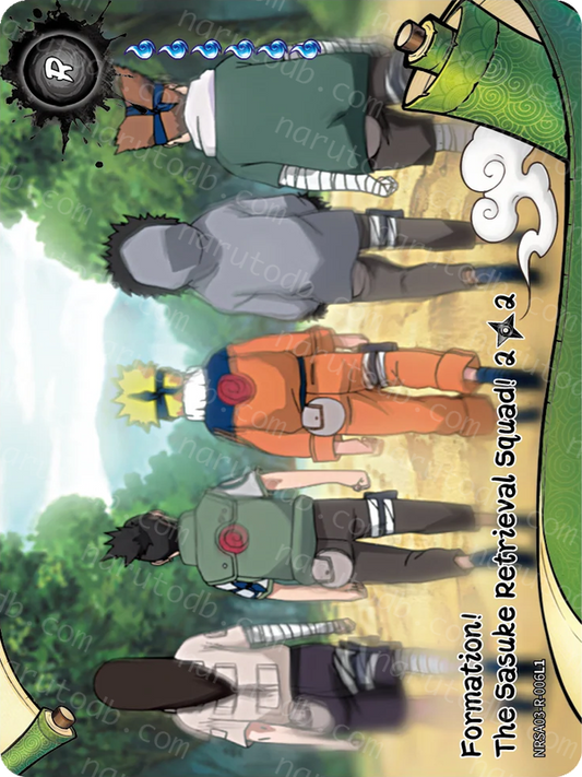 Formation! The Sasuke Retrieval Squad (2/2) (NRSA03-R-006L1) (R)