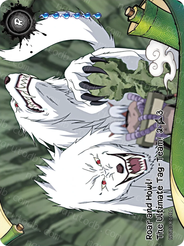 Roar and Howl! The Ultimate Tag-Team! (2/3) (NRSA03-R-014L1) (R)