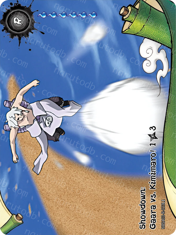 Showdown: Gaara vs. Kimimaro! (1/3) (NRSA03-R-023L1) (R)