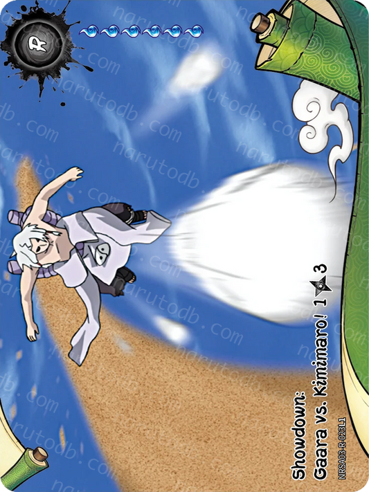 Showdown: Gaara vs. Kimimaro! (1/3) (NRSA03-R-023L1) (R)