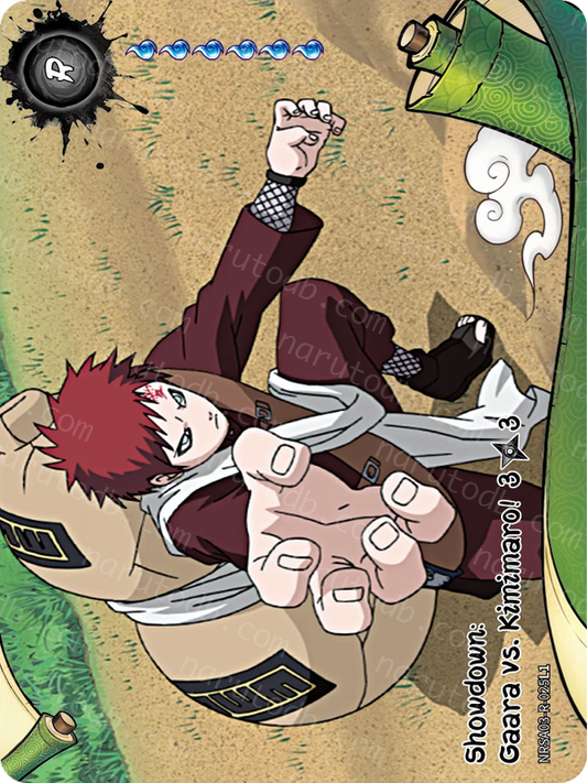 Showdown: Gaara vs. Kimimaro! (3/3) (NRSA03-R-025L1) (R)
