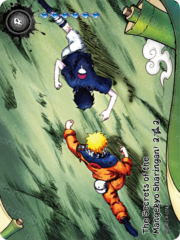 The Secrets of the Mangekyo Sharingan! (2/2) (NRSA03-R-035L1) (R)