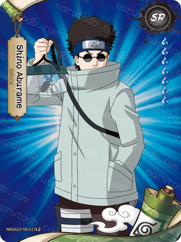 Shino Aburame (NRSA03-SR-017L2) (SR)