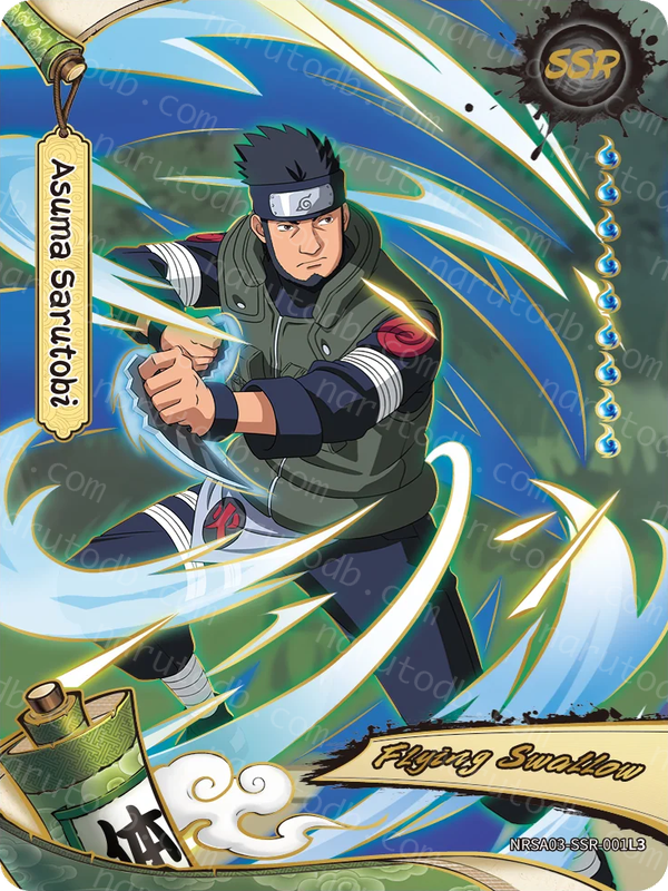 Asuma Sarutobi (NRSA03-SSR-001L3) (SSR)