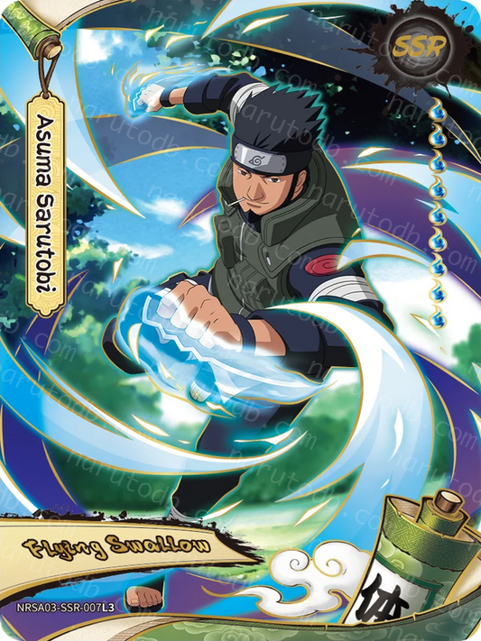 Asuma Sarutobi (NRSA03-SSR-007L3) (SSR)