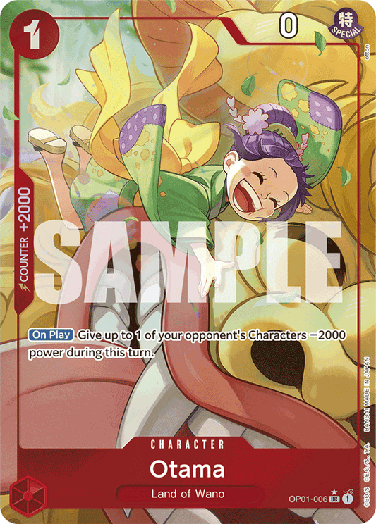 Otama (Character) (OP01-006) (PRB01 Reprint) (UC) (Alternate Art)
