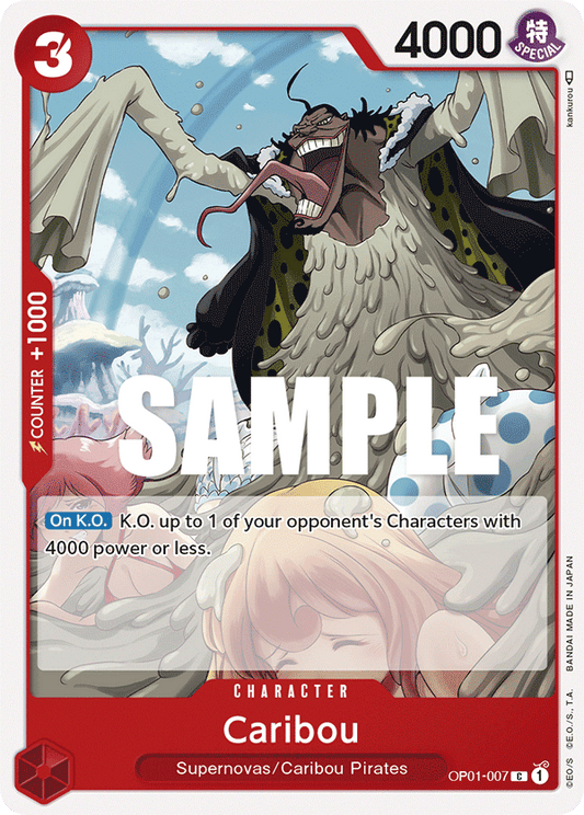 Caribou (Character) (OP01-007)