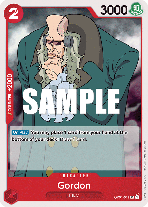 Gordon (Character) (OP01-011)