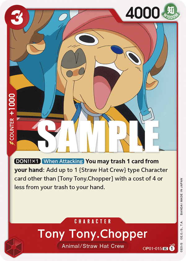 Tony Tony Chopper (Character) (OP01-015)