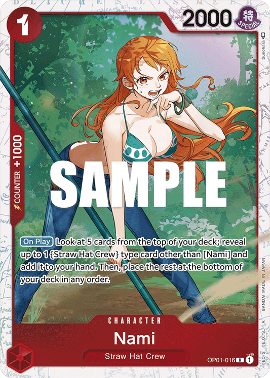 Nami (Character) (OP01-016) (ST10 Reprint) (R)