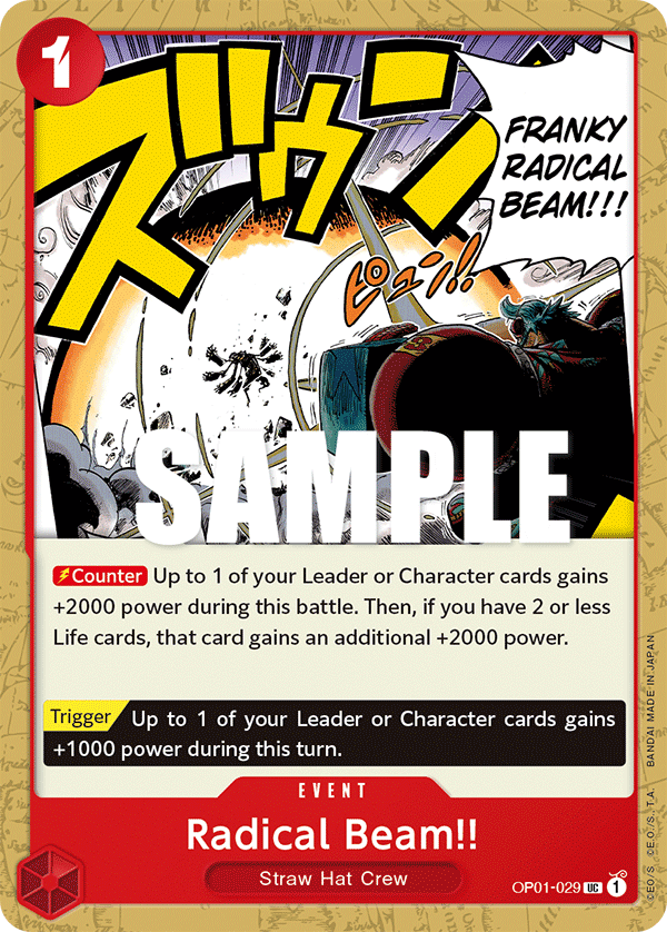 Radical Beam (Event) (OP01-029)