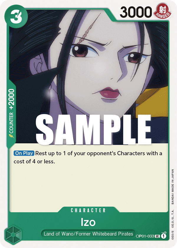 Izo (Character) (OP01-033)