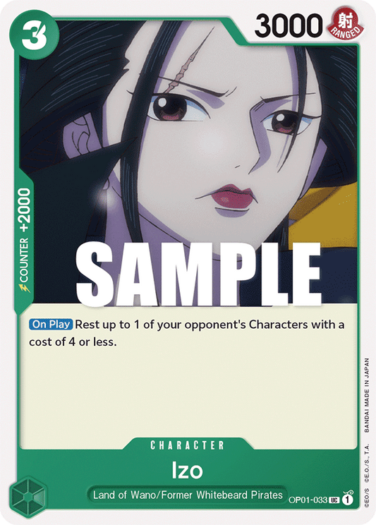 Izo (Character) (OP01-033)