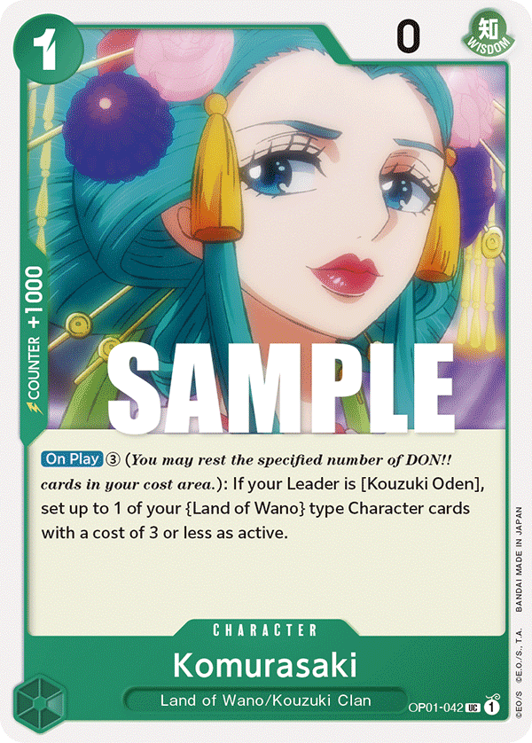 Komurasaki (Character) (OP01-042)