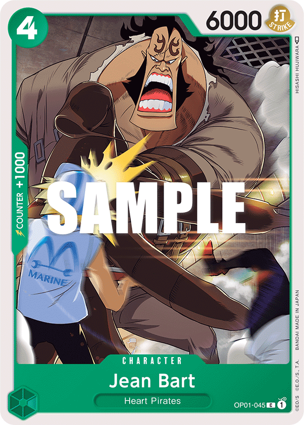 Jean Bart (Character) (OP01-045)