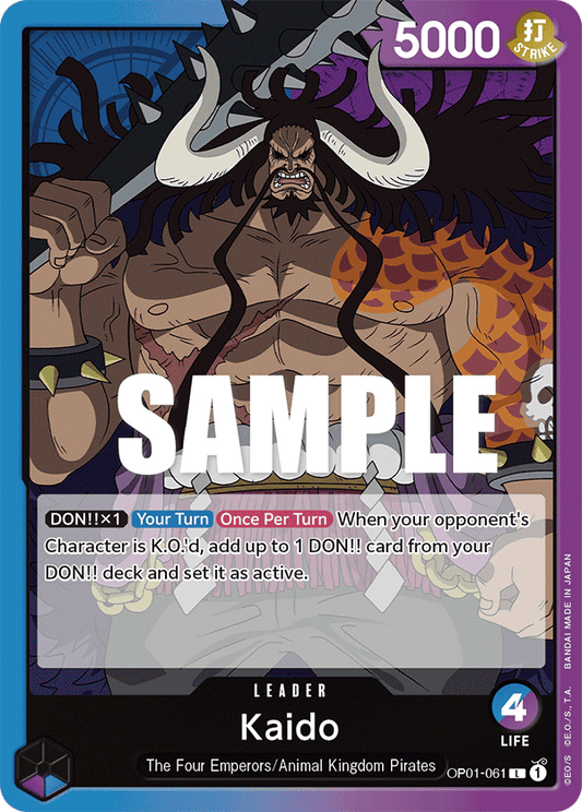 Kaido (Leader) (OP01-061)