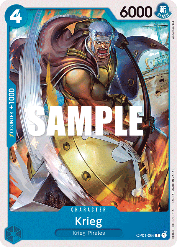 Kreig (Character) (OP01-066)