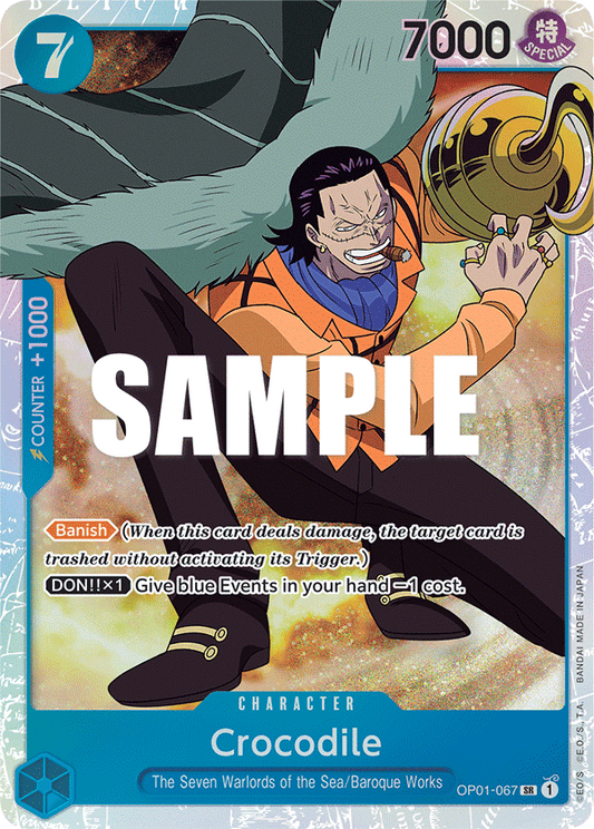 Crocodile (Character) (OP01-067) (SR)