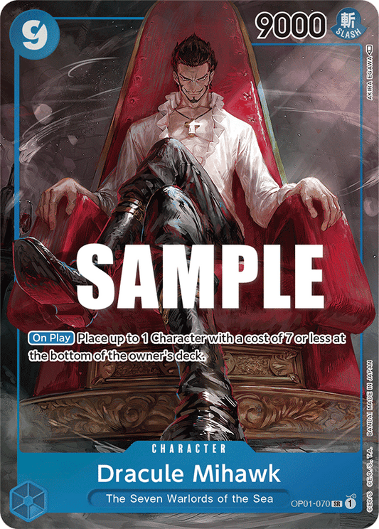 Dracule Mihawk (Character) (OP01-070) (Alternate Art)