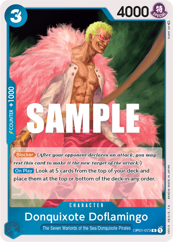 Donquixote Doflamingo (Character) (OP01-073)