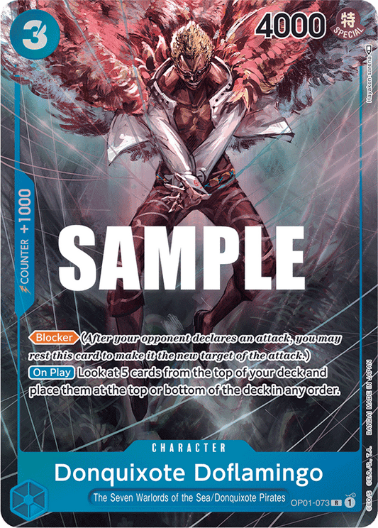 Donquixote Doflamingo (Character) (OP01-073) (Alternate Art)