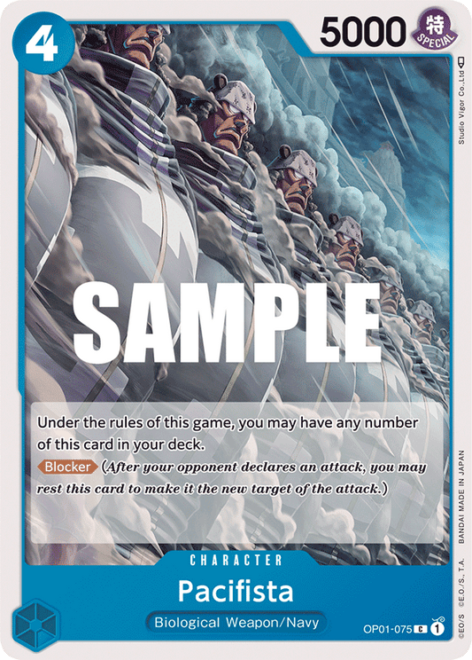 Pacifista (Character) (OP01-075)