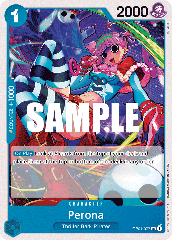 Perona (Character) (OP01-077)