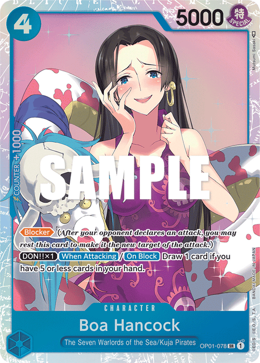 Boa Hancock (Character) (OP01-078) (SR)