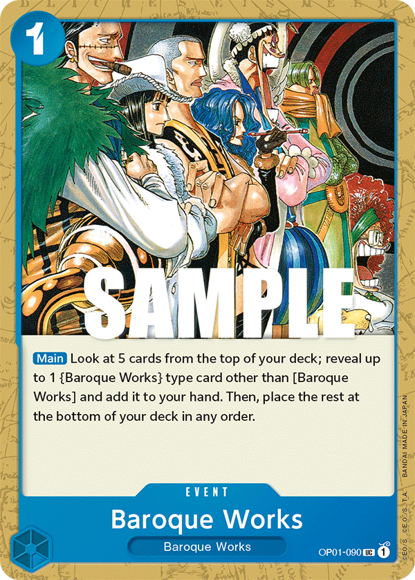 Baroque Works (Event) (OP01-090)