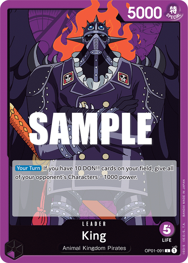 King (Leader) (OP01-091)